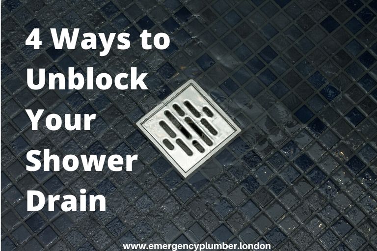 4 Ways to Unblock Your Shower Drain
